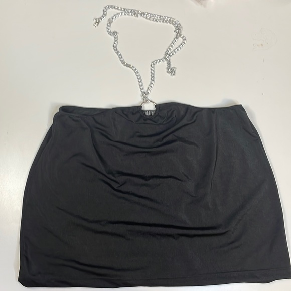 Tube top with neck chain closure size xl - Picture 3 of 3